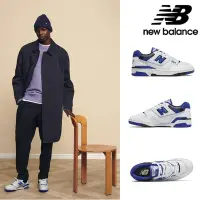 在飛比找Yahoo奇摩購物中心優惠-[New Balance]復古鞋_中性_白藍色_BB550S