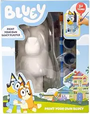 Bluey Paint Your Own Customise Plaster Doll Paint Crafts Kids Activity 3y+ Bluey