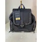 House of Harlow 1960 Black Backpack w/ Silvertone Chain Detail NWT