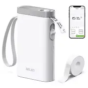 Nelko Label Maker Machine with Tape, P21 Bluetooth Label Printer,
