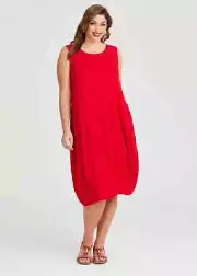 ts Taking Shape Dress Size 20 Natural Amaze Midi Style NWT RRP $140