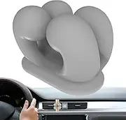 Self Adhesive Silicone Hooks - Car Lipstick Holder - Multi Purpose Seamless Removable Clamp Organizer for Men Kitchen Bathroom Door
