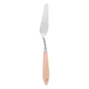 No.16 Painting Palette Knife Stainless Steel Pointy Spatula Beech Wood Handle