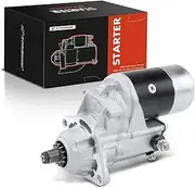[A-premium] Starter Motor Compatible with Freightliner FC80 1998-2001, FL60/FL70 1994-2001 & Blue Bird & Sterling Truck, 5.9L, 12V 2.7KW 13-Teeth Clockwise, Replace# 1280000210