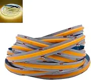 Cleiscry COB LED Strip Lights 12V 24V 320/528 LED Linear Tape 8/10mm Width Flexible Strip Lights 2700K 4500K 6000K 528LEDs/m 10mm 24V Warm White 3000K)