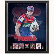 Kalyn Ponga Newcastle Knights Official Nrl Player Print Framed