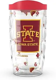 Tervis Iowa State Cyclones - Overtime Made in USA Double Walled Insulated Tumbler Travel Cup Keeps Drinks Cold & Hot, 10oz, Classic