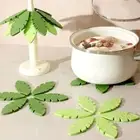 Heat Resistant Tree Shape Table Mat Silicone Placemats Hot Pot Holders