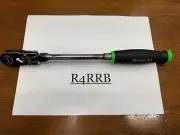 Snap-on Tools USA NEW LOCKING STYLE 3/8" Drive GREEN Long Flex Ratchet FHLX80BG