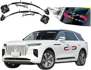 4pcs Car Smart Electric Suction Door Refitted Automatic Locks Soft Close Anti Pinch Compatible For Hongqi EHS9 2021-2024 Car Accessories