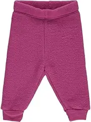 [Fred's World by Green Cotton] Baby Girls' Wool Fleece Casual Pants, Plum