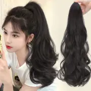 Girls Synthetic Hairpiece Hair Extensions Headwear Curly Wigs Hair Ponytail