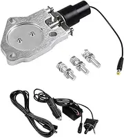 Electronically Controlled Exhaust Valve with Manual Switch for 2inch Exhaust Pipes