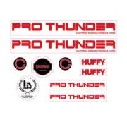 1981 Huffy Pro Thunder BMX decal set