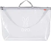 DOD(ディーオーディー) BA120-WH All Time Yumi-chan M Pool Large Capacity Sea Outdoor Festival EVA Big Clear Tote for Men and Women 2-Way Handbag, Shoulder Bag, 15.6 gal (44 L)