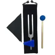 528HZ Tuning Fork with Hammer for Healing Musical Instrument Sound Therapy