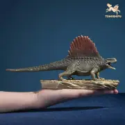 Dimetrodon Brass Dinosaur Statue Model Collectible Display IN STOCK