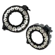 D1S D3S HID Xenon Bulb Holder Clip Retainer Rings w/ Metal Brace | Pack of 2 (for: BMW)
