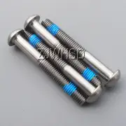 4pcs M5 x 40 mm Titanium Ti Screw Bolt Allen Hex Socket Button Head ThreadLocker