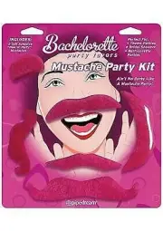 Pipedream Bachelorette Party Favors Mustache Party Kit