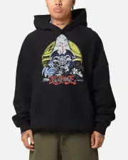 [GOAT CREW] Goat Crew X Yu-gi-oh! Pegasus Premium Hoodie Black - Size L L Black