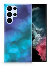 CASE COVER FOR SAMSUNG GALAXY|ABSTRACT CIRCLE LIGHTS LENS #2
