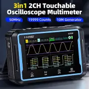 3 in 1 Digital Handheld Oscilloscope | 50MHz Signal Generator & Multimeter