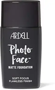 Ardell Photo Face Matte Foundation Dark 12.0, Dark Espresso With Coffee Undertone, 30 Milliliter