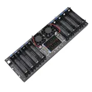 8 Channel 18650 Lithium Battery Capacity Tester Module MAh MWh Digital Battery Power Detector Module 18650 Battery Teste