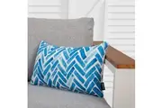 Dreamo Rectangular Outdoor Decoration Cushion Pillow Polyester Blue