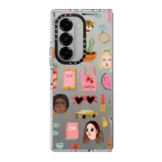 Galaxy Z Fold6 Clear Case MIXED PATTERN