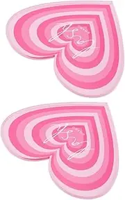 VICASKY 2pcs Eyelash Tool Table Lash Tweezer Holder Eyelash Pallet for Lash Extensions Lash Glue Tray Eyelash Extension Tray Eyelash Extension Pallet Tray Eyelash Holder Acrylic Pink