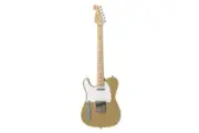 Essex Vintage VET50 TL Style Left-Handed Electric Guitar Blue Sunburst