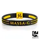 MASSA-G Energy Plus雙面鍺鈦能量手環-黑黃