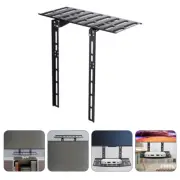 TV Set-top Box Holder Punch-free Router Rack Router Storage Black Rack