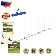 Portable Dog Agility Training Set with Storage Bag – Perfect for Active Puppies