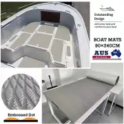 Nonskid Marine Flooring Grey Boat Mat EVA Foam SUP Yacht Deck Self-Adhesive Pad