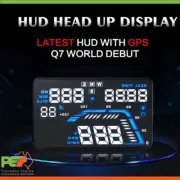 Q7 5.5" Head Up Display GPS Windscreen Speedometer Projector For Renault Kangoo (for: Renault)