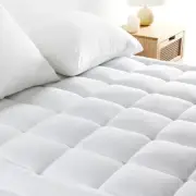 SONIVE Bedding Mattress Pad Soft, Fluffy Pillow Top Mattress Cover, Cooling a...