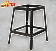 Universal Tool Table Stand Steel Adjustable Height Drill Presses Bench Grinders