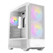 Antec NX416 Mid-Tower Tempered Glass ATX Gaming Case - White [NX416-WH]