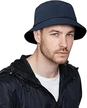 [DOCILA] Waterproof Bucket Hats for Men Plain Color Outdoor Fisherman Sun Caps