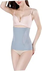 [MOBUTOFU] Shaping Waistband Abdomen Underwear Women Supplies Slimming Bellyband Postpartum Bellyband Light Grey