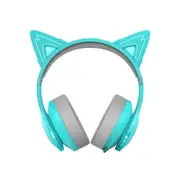 Edifier G5BT Cat Turquoise Hi-Res Bluetooth Gaming Headset with Hi-Res, Low Latency 45ms (+5ms), RGB Lighting, Multi-Mode