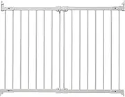 BabyDan FlexiFit, 67-105.5 cm, Extendable and Flexible Stair Gate/Baby Gate/Safety Gate, Metal, White, Made in Denmark - (Pet Gate/Dog gate)