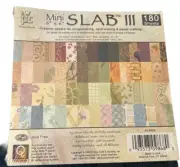Provo Craft Mini Slab III 180 Sheets New In Sealed Package 6”x6”
