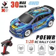 Wltoys 284010 RC Drift Car 1/28 Scale RC Rally Car 30km/h 4WD 2.4G Brushed motor