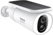 Baseus Security S1 Outdoor Camera 2K White Non Subscription 16TB Expandable Local Storage 180 Day Battery Life Spotlight Alarm Works