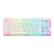 Razer DeathStalker V2 Pro Tenkeyless Wireless Keyboard Red Switch - White Edition [RZ03-04373500]