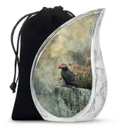 Puffin Bird Urns For Human Ashes Adult Man - Memorial Urn Human Ash - 10 Inch